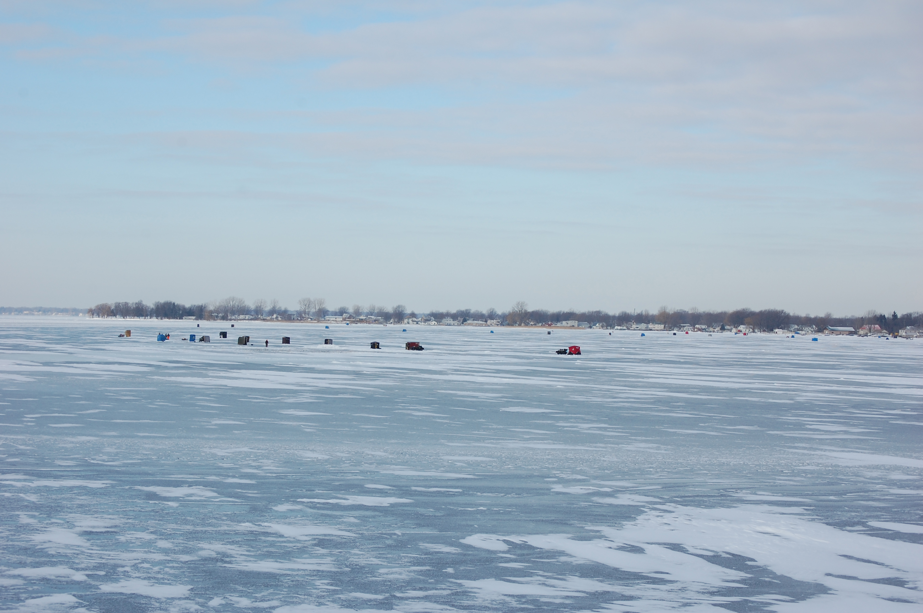 Lake St. Clair Ice|Ice Conditions Lake St. Clair|Lake St. Clair Guide