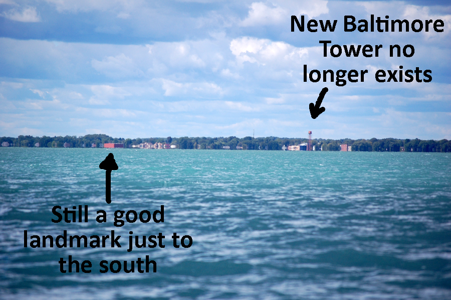 Landmark New Baltimore Tower on Lake St. Clair Removed