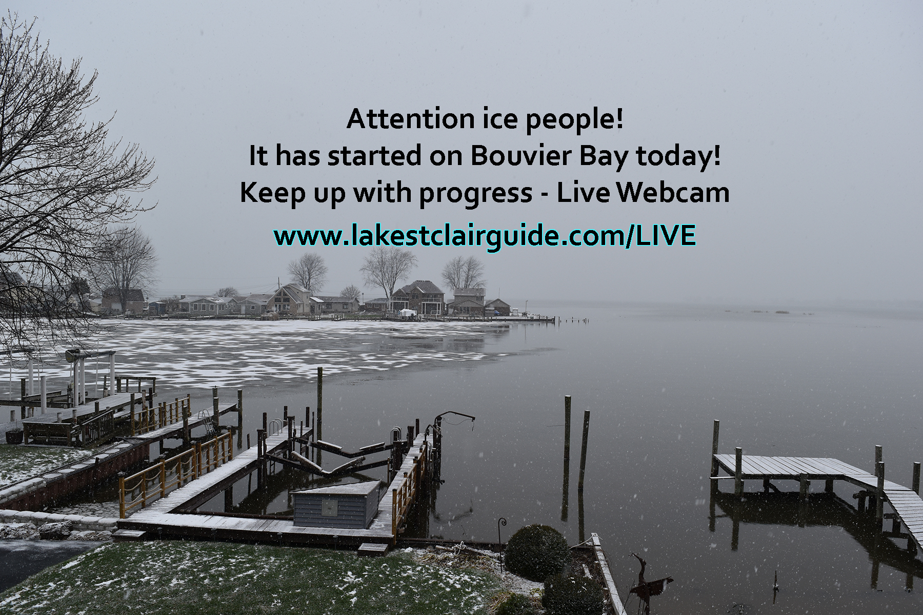 first ice lake st. clair 2018 fall