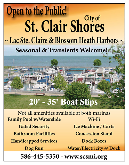 Lake St. Clair Guide Magazine 2020 web city of st clair shores marinas