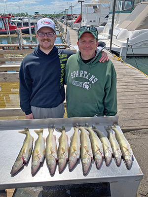 Lake St. Clair Guide Magazine | Spring Lake St. Clair Area Walleye Run ...
