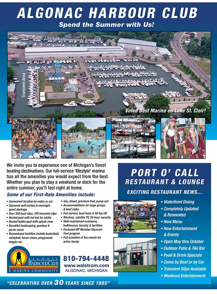 algonac harbour club walstrom marine 2023