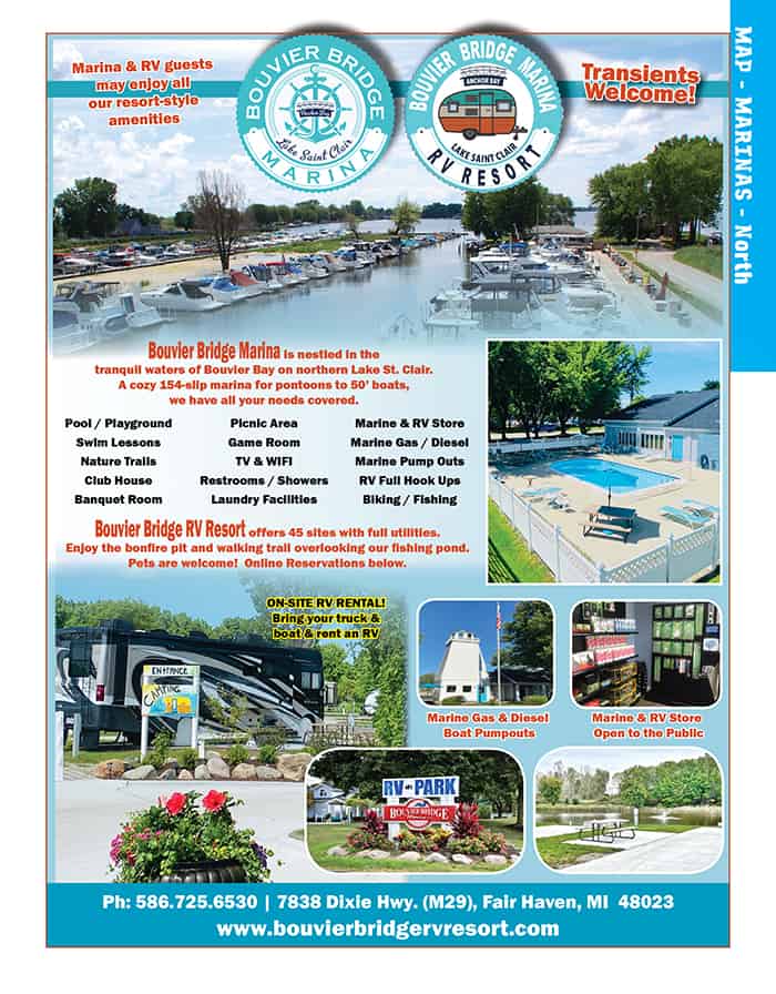 2023 bouvier bridge marina and rv resort fair haven mi