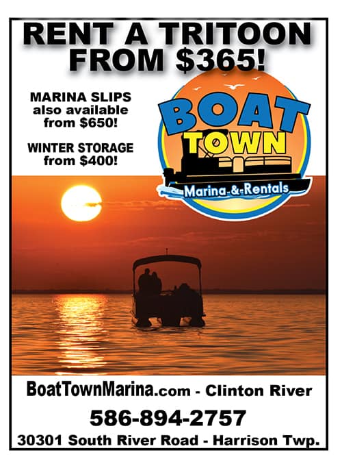 boat town marina harrison township