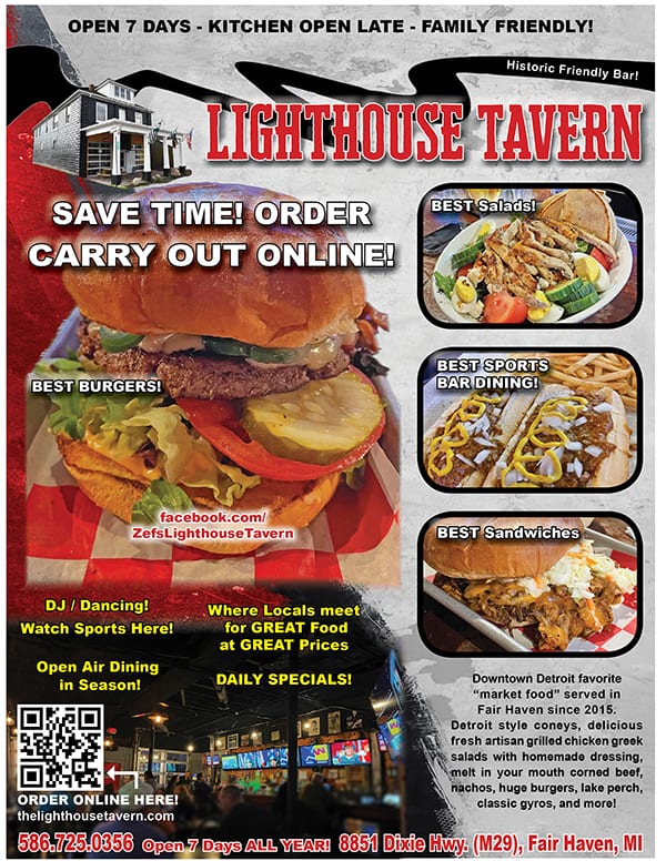 Lighthouse Tavern Fair Haven Michigan