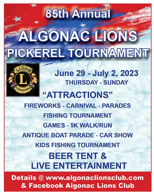 Lake St. Clair Guide Magazine Algonac Lions Pickerel Tournament