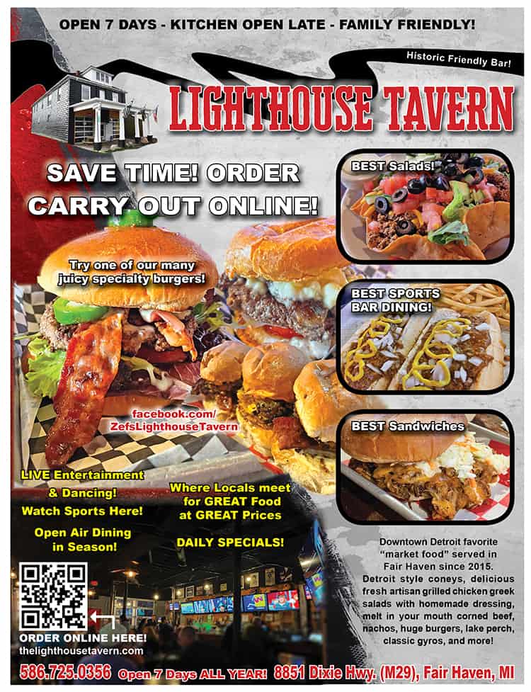 lighthouse tavern bar fair haven burgers