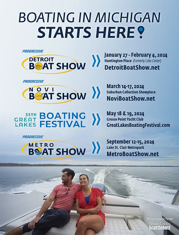 boat shows lake st clair 2024