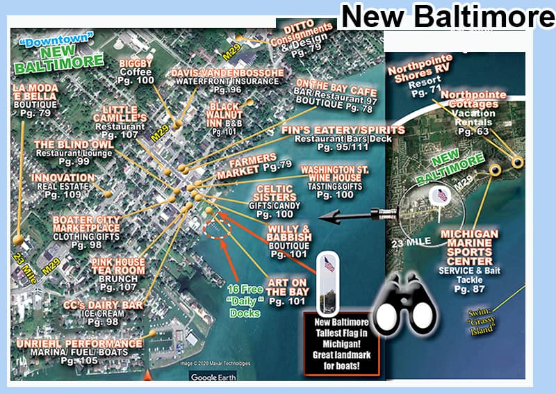 map of ice in new baltimore