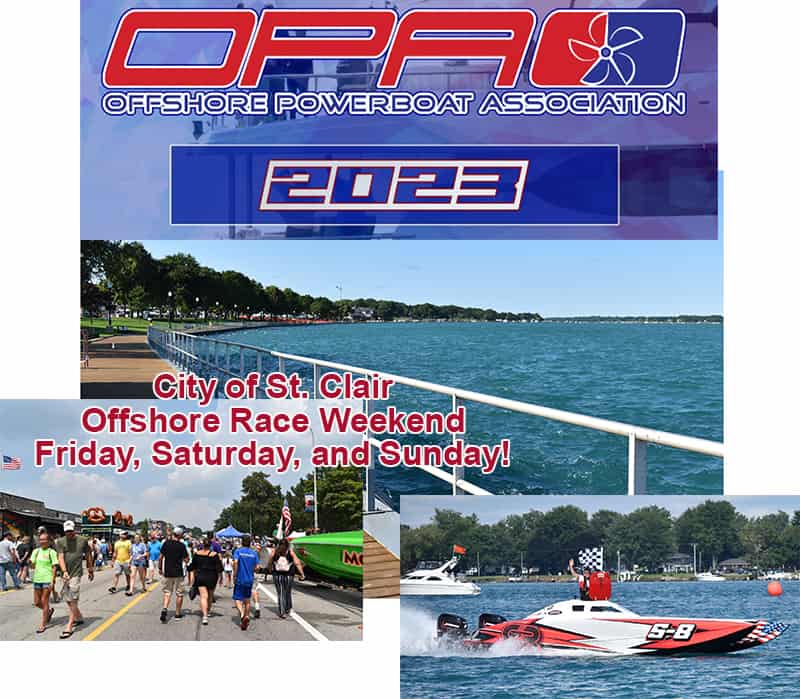 logo OPA St Clair Race Weekend