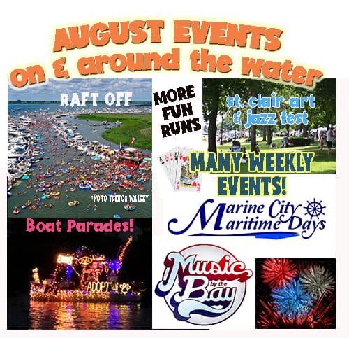 lake st clair august 2023 events