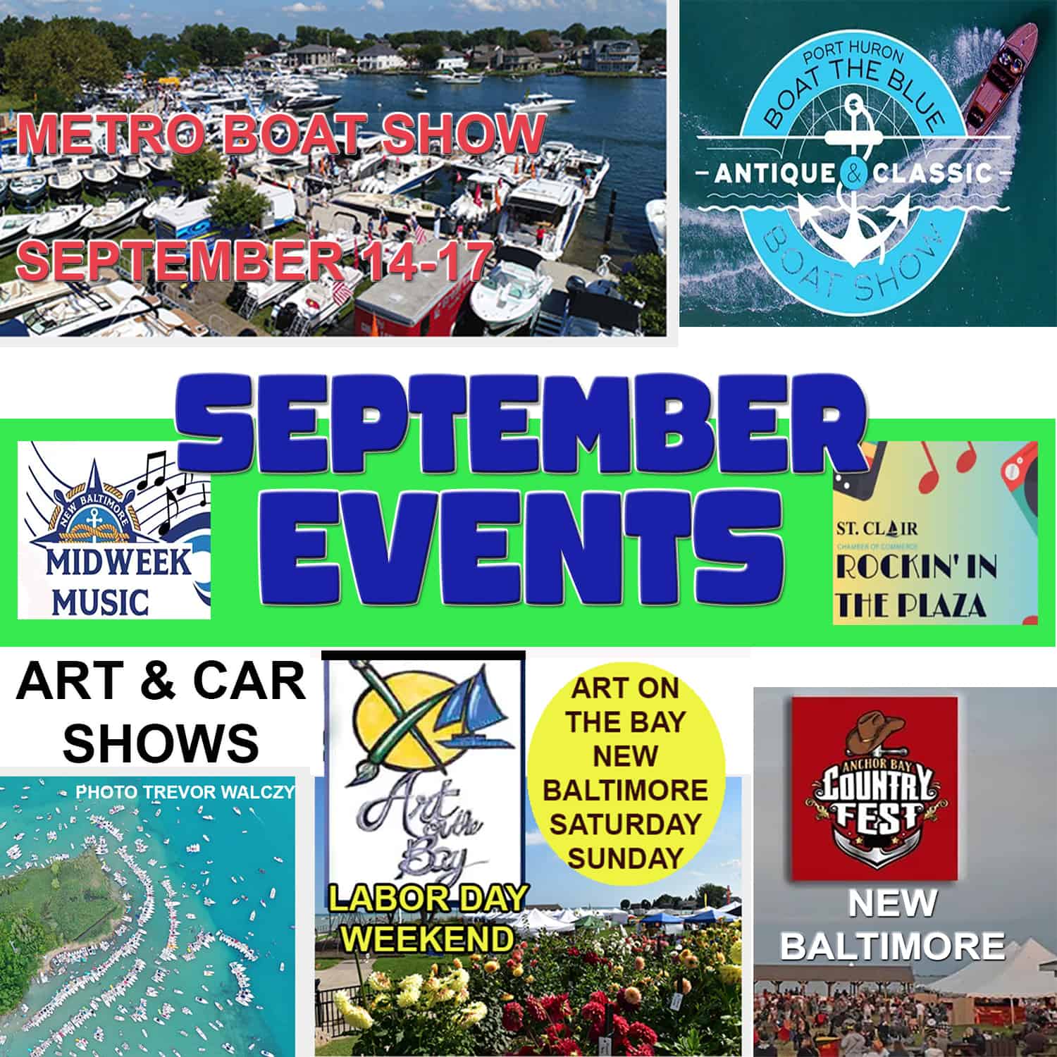 september 2023 events lake st clair river