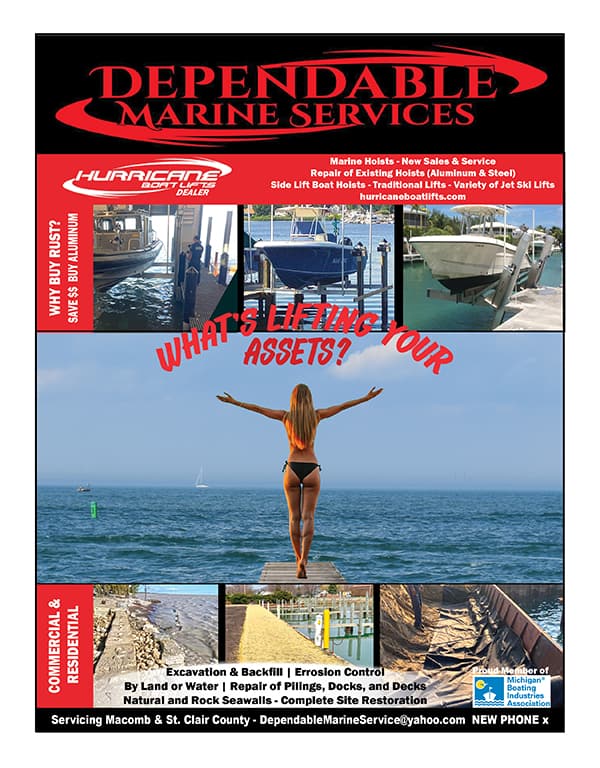 dependable marine service lake st. clair casco michigan
