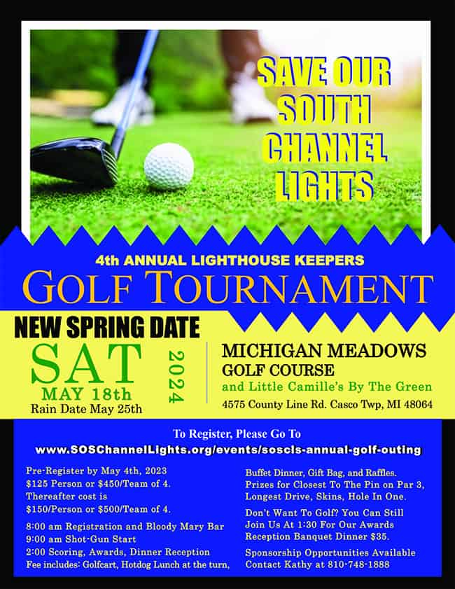 2024 may 18 Save our South Channel Lights Golf Outing SOSCL