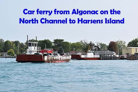 ferry to harsens island