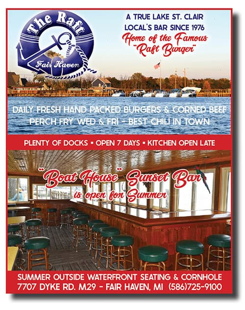 The Raft Boat House Sunset Bar Fair Haven MI