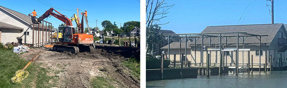 Plagens Marine Construction Welding Seawalls