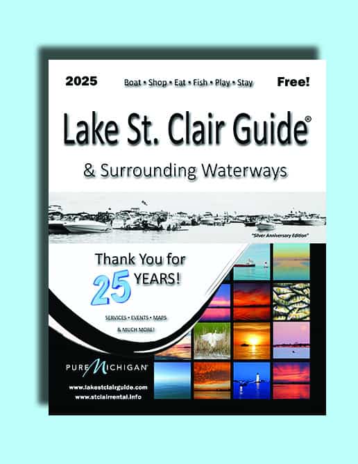 2025 lake st clair guide order online