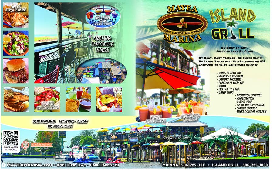 2026 mayea island grill fair haven mi bouvier bay