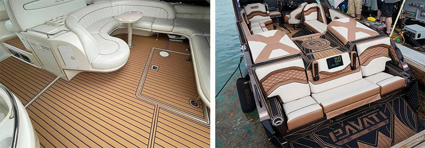 A1 vinyl boat floor replacement