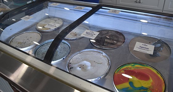 Walker's Landing hand dipped ice cream