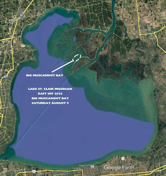 big muscamoot bay raft off 2025