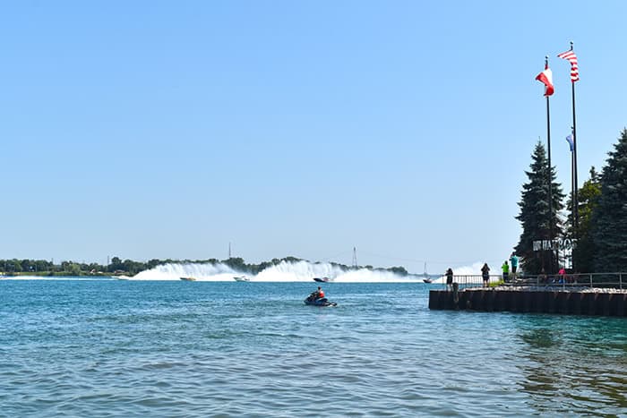 St Clair Boat Offshore Races July