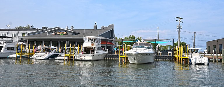 Dos Bumpers waterfront view