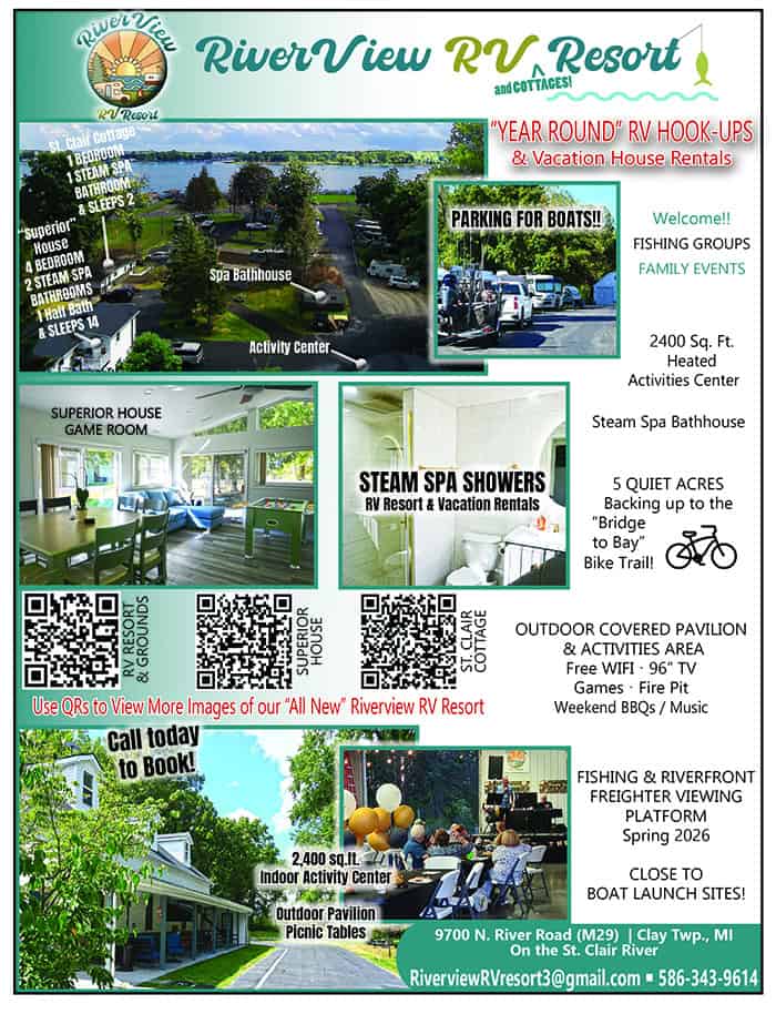 riverview rv resort algonac - clay township