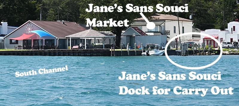 janes sans souci market carry out dock south channel