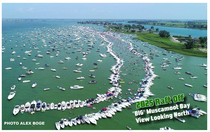 Jobbie Raft Off Lake St. Clair Guide Magazine | Did Lake St. Clair Raft Off 2025 Beat ...